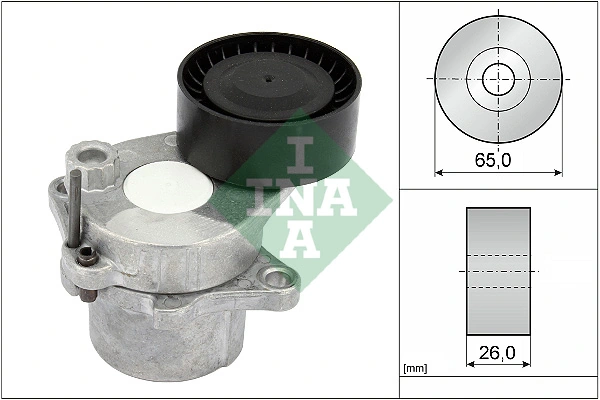 Belt Tensioner, V-ribbed belt